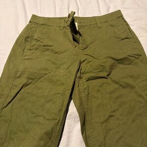 JCrew High-Rise Girlfriend Chino